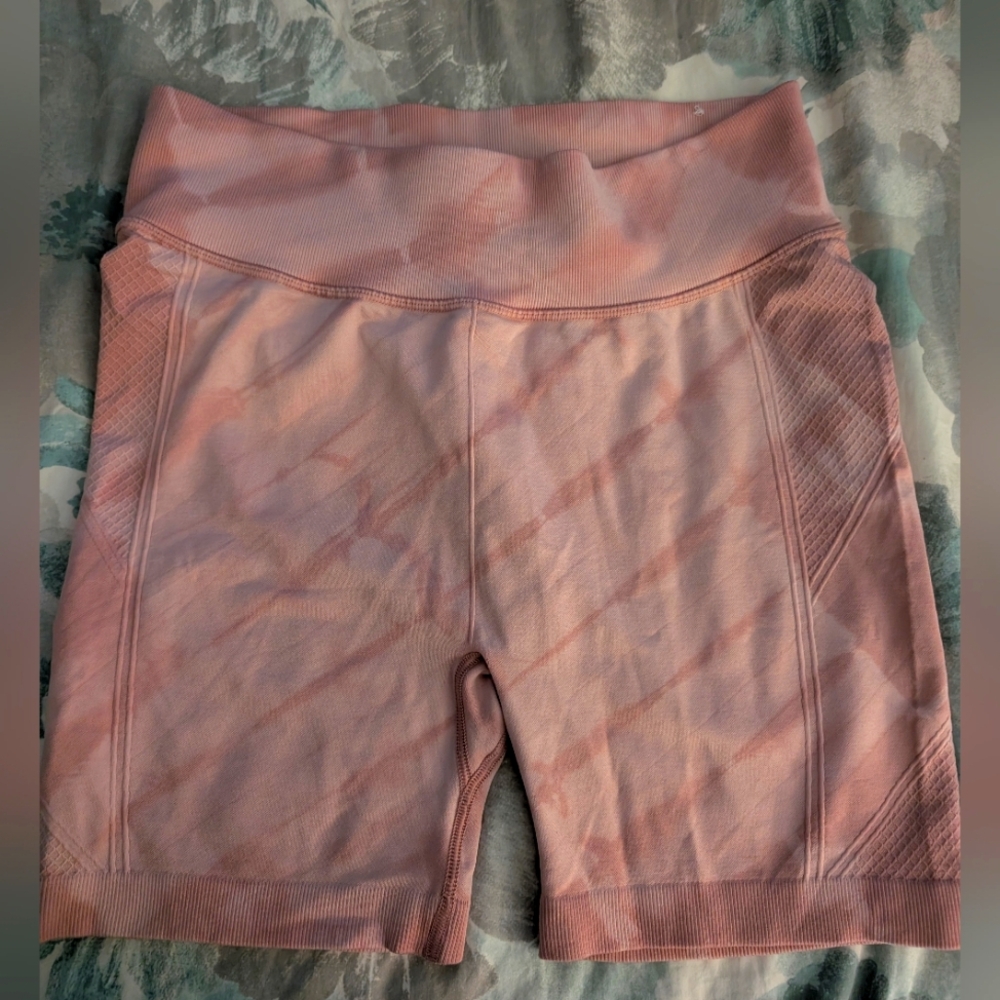 Pink Girl's Biker Shorts